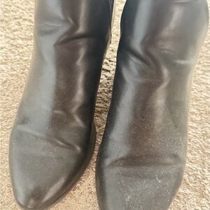 Steve Madden Sleek Black Ankle Booties